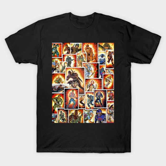 GI Joe card art T-Shirt by CaptainOceanSkydive